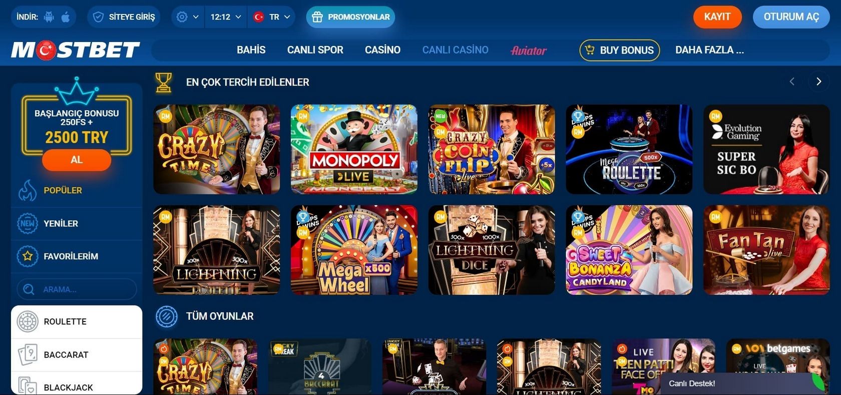 Aplikace Mostbet pro iOS a Android